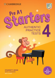 Pre A1 Starters 4 Student's Book with Answers with Audio with Resource Bank- Authentic Practice Tests